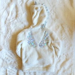 🦄 Unicorn Fleece Zip Up Hoodie